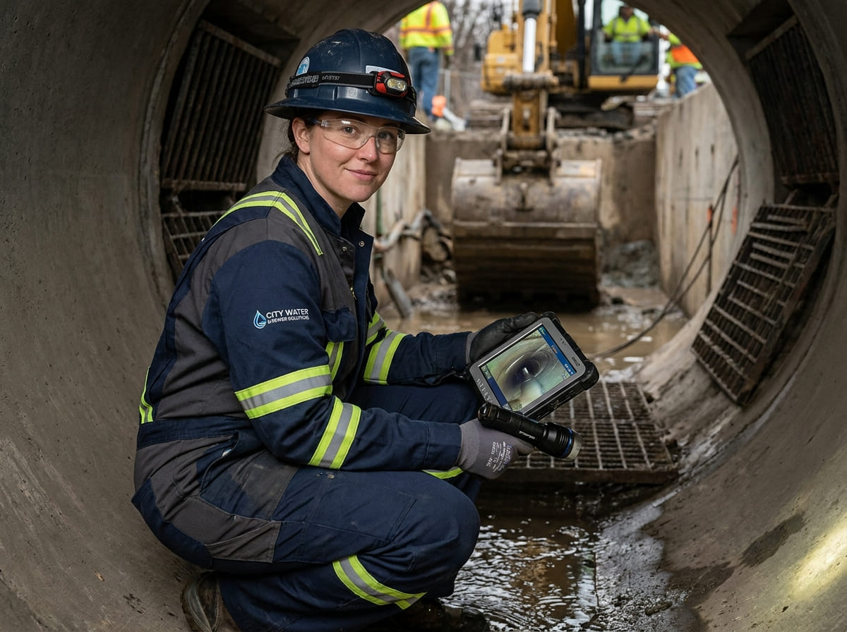 Sewer Line Inspection & Replacement in Danciger